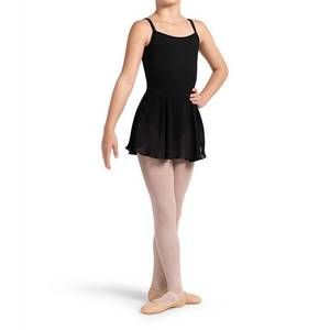 NEW BLOCH poppy camisole skirted leotard in black